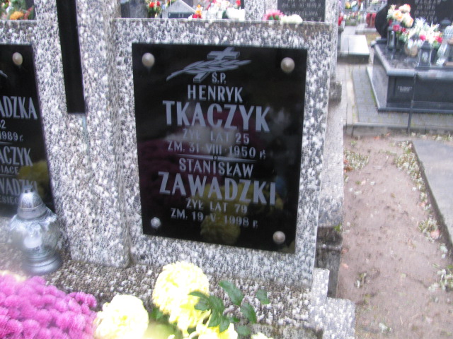 Henryk Tkaczyk Żelechów - Grobonet - Wyszukiwarka osób pochowanych