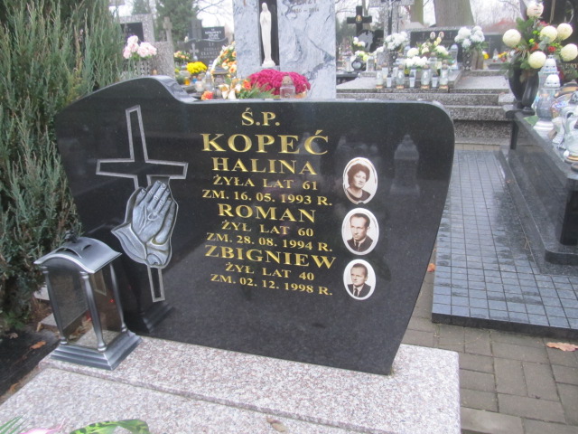 Halina Kopeć Żelechów - Grobonet - Wyszukiwarka osób pochowanych