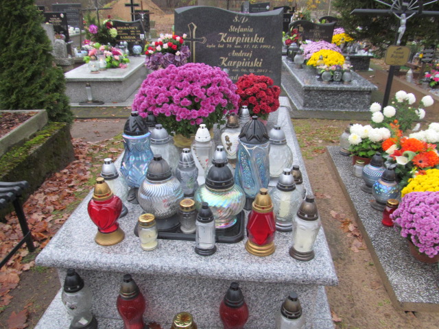 Grób Stefania Karpińska