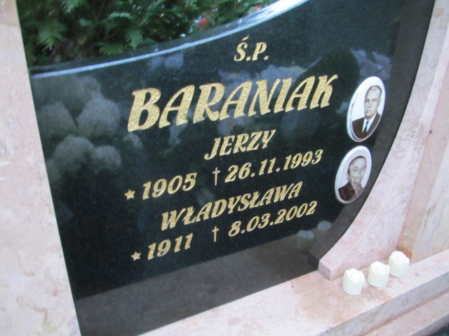 Jerzy Baraniak 1904 Żelechów - Grobonet - Wyszukiwarka osób pochowanych