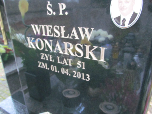 Wiesław Konarski Żelechów - Grobonet - Wyszukiwarka osób pochowanych