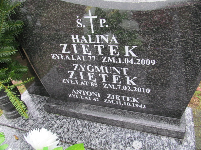 Halina Ziętek Żelechów - Grobonet - Wyszukiwarka osób pochowanych